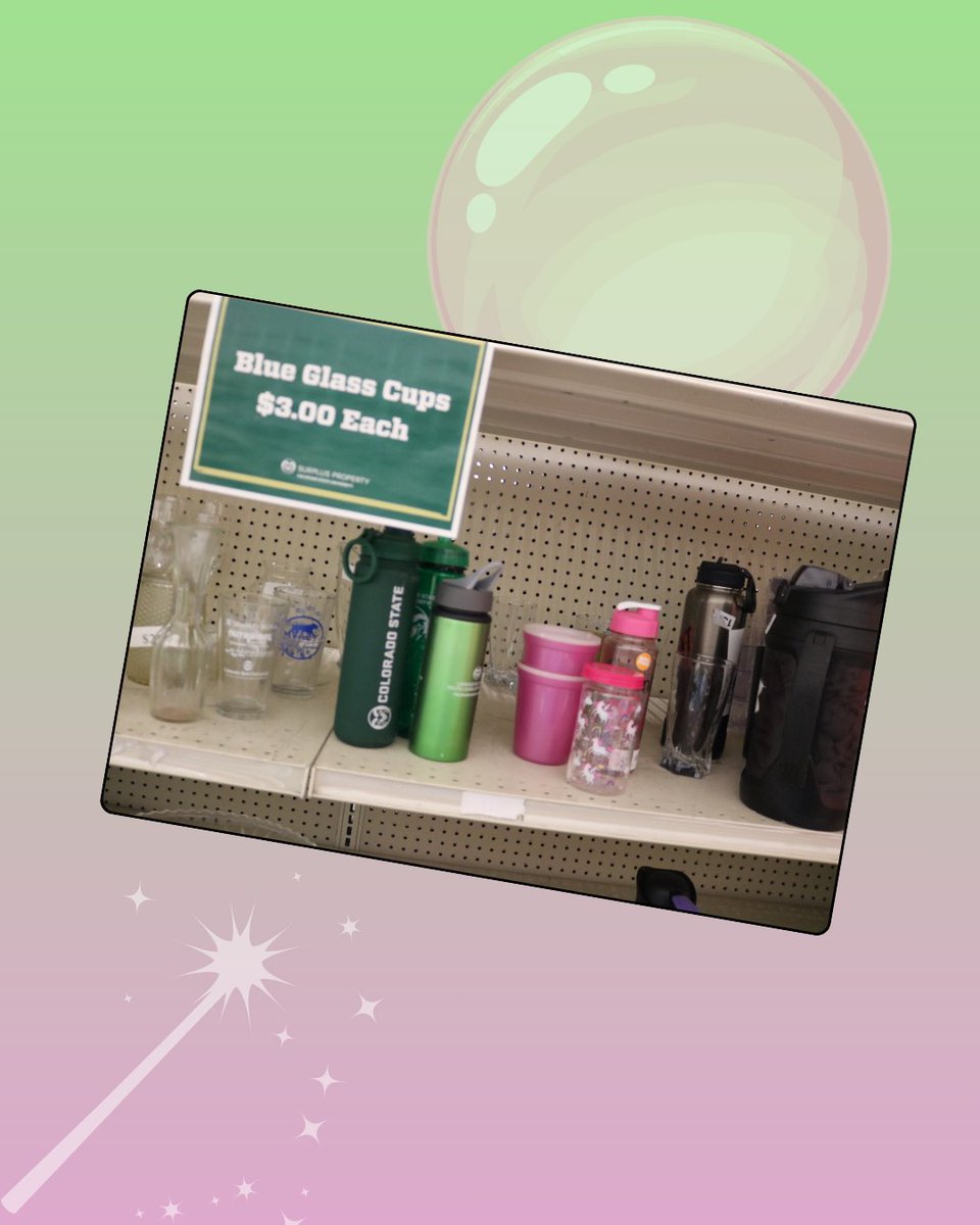 CSU_Surplus's tweet image. CSU Surplus is absolutely WICKED, FOR GOOD.