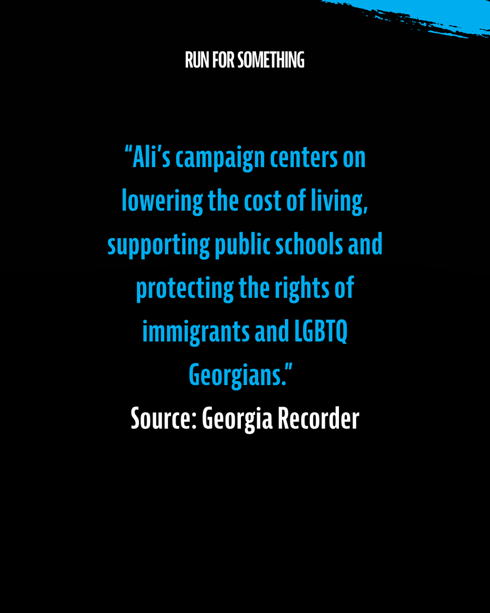 runforsomething's tweet image. Akbar Ali made the runoff in GA and would be the youngest person serving in the General Assembly if elected. Voters are ready for new energy and fresh leadership. Gen Z, it’s your turn.

bit.ly/4oQydS3