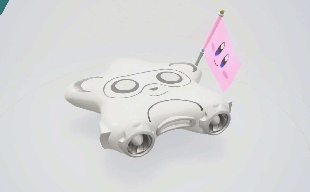 nuudayo_nuudayo's tweet image. #カービィのエアライダー 
つくりました🙂