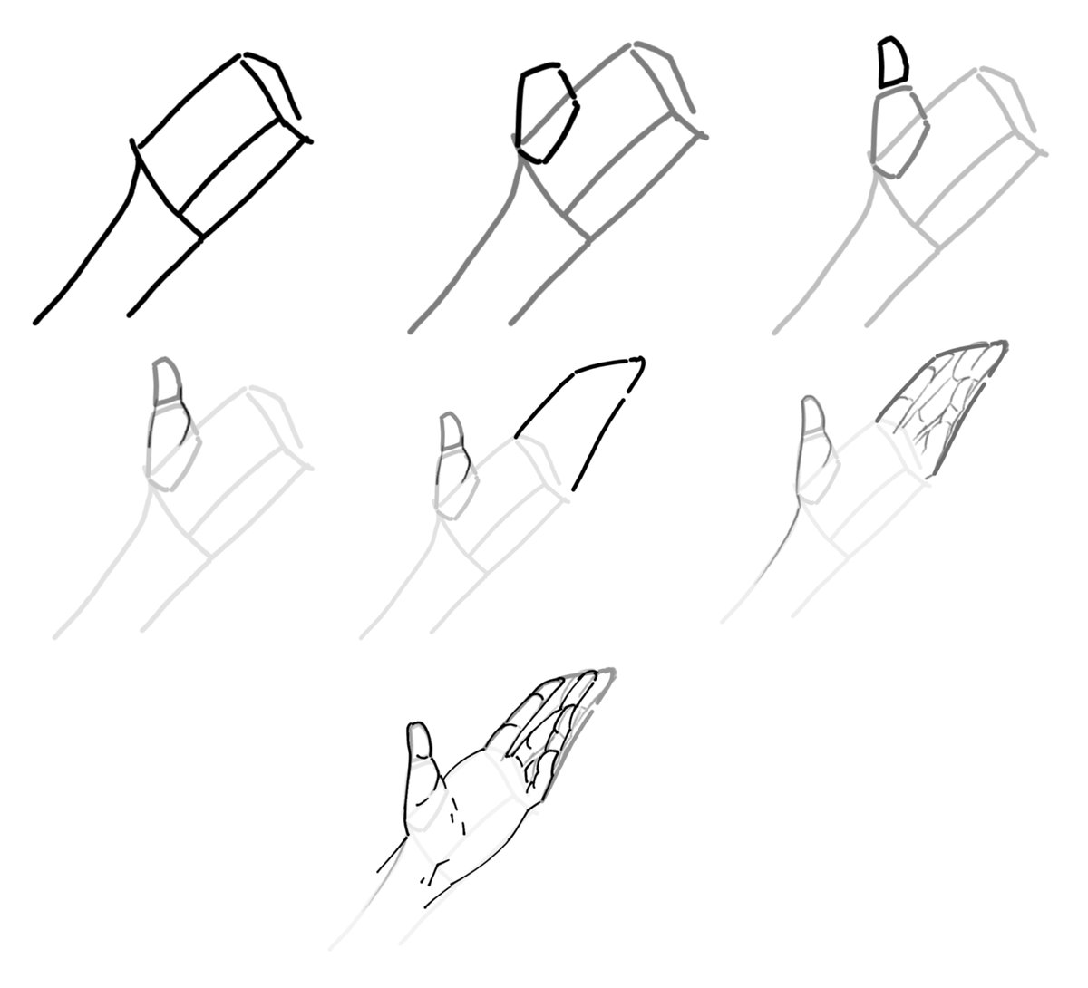 Rem_Vileblood's tweet image. manos

#DigitalArt #DrawingProcess #ArtTutorial #HandDrawing #BlackAndWhiteArt #ArtSteps #RealisticDrawing #Sketching #ArtProgression #Illustration