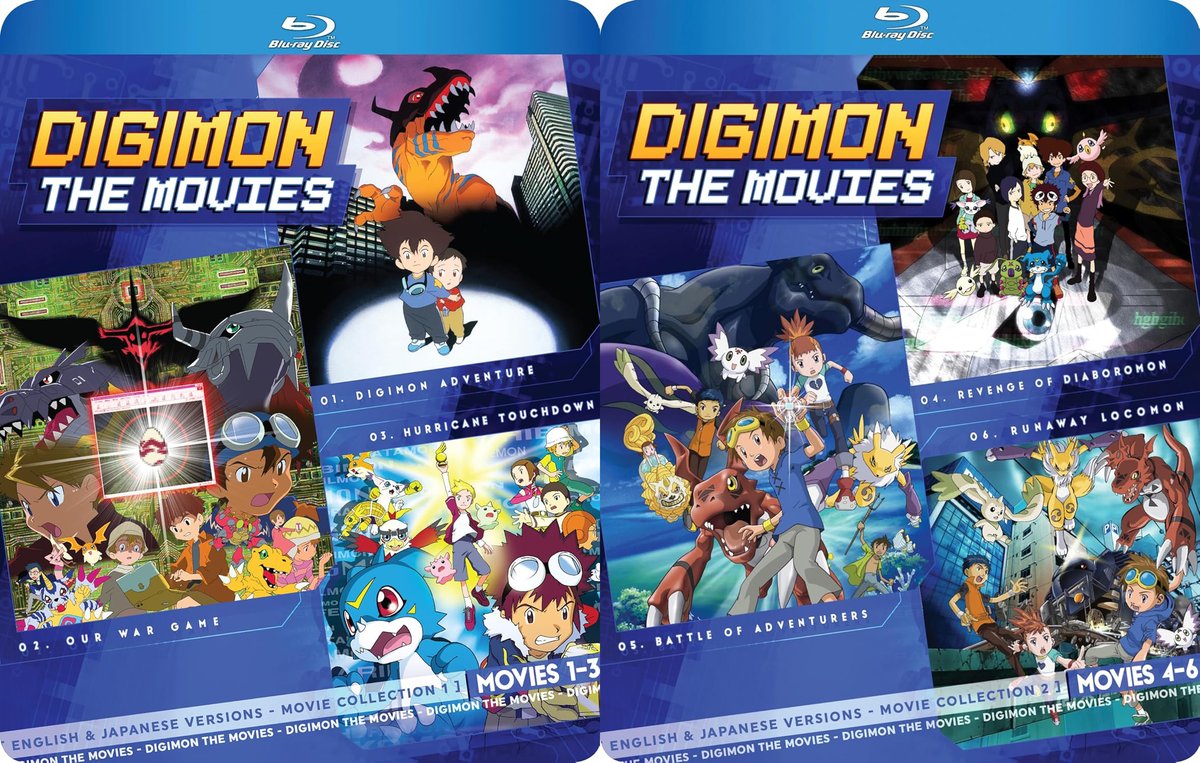 Digimon the Movies 1-3 on Blu-ray is on sale for $18! amzn.to/4rangfq
Pre-orders for Digimon the Movies 4-6 on Blu-ray is $24! amzn.to/4oXOnZW

Use our affiliate links to help the site!
