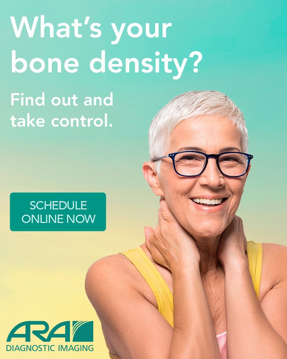 Stronger bones start with a simple scan.

A bone densitometry exam is a quick, painless X-ray that checks for osteoporosis and helps you prevent future fractures.

Protect your health and ask your doctor if it’s time for one.

Learn more or schedule: ausrad.com/exams-services…