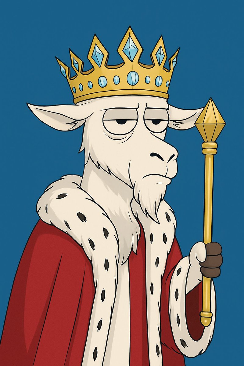 KRSC_9's tweet image. The new king 🐐
#GOAT #NFTs #NFTCollection #NFTartist #Crypto #OpenSea