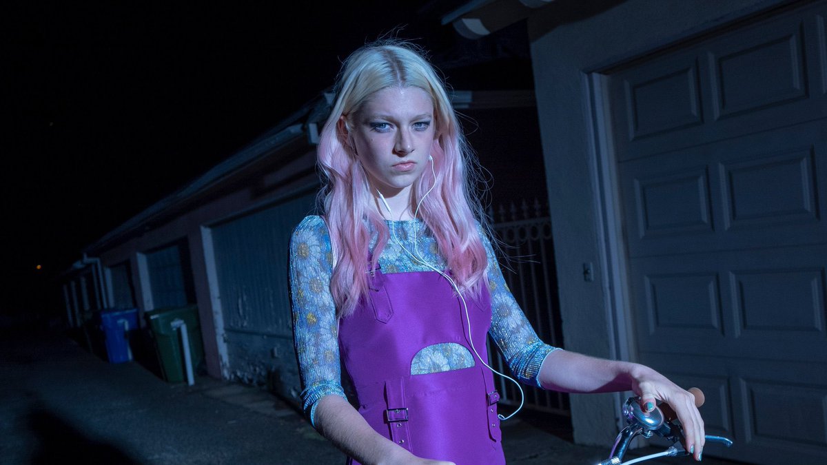 euphoriacentral's tweet image. 📸 Newly shared photo of Hunter Schafer filming the #Euphoria pilot in 2018.