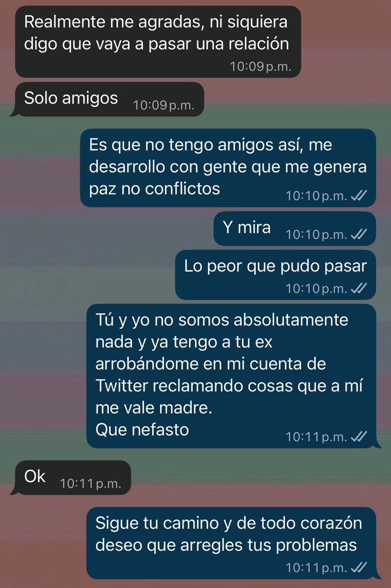 _Arinkc's tweet image. Aquí les tengo una “tuitnoleva” pónganle el nombre que gusten.

Actor secundario: un tuitero con el que nunca he querido nada mas que amistad pero se ilusionó. 

Actriz invitada: la ex chingándome 

Protagonista: yo, mandando a la chingada a gente que rompe mi paz. 😌