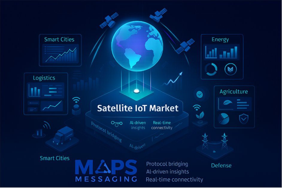 MAPSMessaging's tweet image. The Satellite IoT market is accelerating—and intelligence drives its growth.
MAPS Messaging delivers low-latency, protocol-agnostic routing across orbit and operations. Synchronized. Predictive.
👉 MAPS Messaging
#MAPSMessaging #SatelliteIoT #EdgeAI