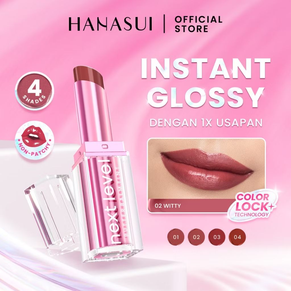 pinkeuzoo's tweet photo. Cek Hanasui Next Level Butter Balm - Color Butter Balm Tinted Lip Balm Melembabkan &amp; Mencerahkan Bibir Lightweight &amp; Cover Bibir Gelap Beauty Hyper Gloss Lip Balm dengan harga Rp37.422. Dapatkan di Shopee sekarang! https://t.co/bhi4tYWPII https://t.co/PYi2PXQwzT