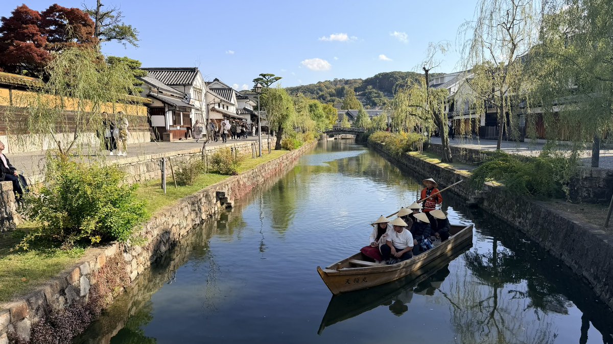 luglugluglug's tweet image. ということで、うちの近所の倉敷美観地区。