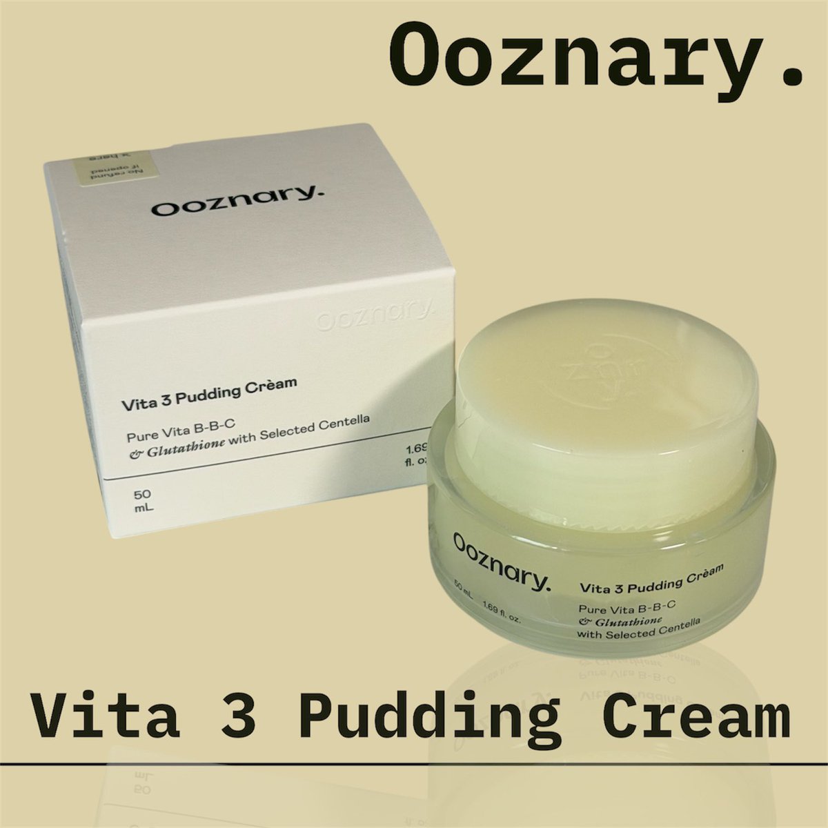 ♡♡ 【PR】 @ooznary_jp ⭐️ ビタ3プリンクリーム ⭐️ ✓吸収率の