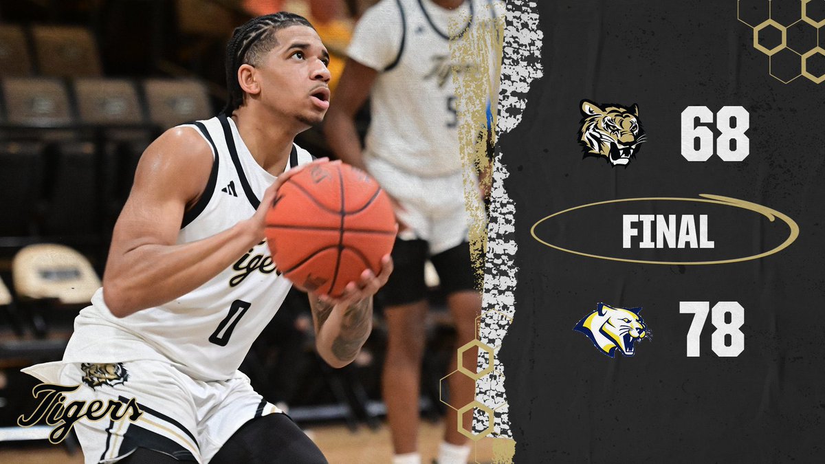 NEMCCTigers's tweet image. MBK | FINAL: Lawson State 78, Northeast 68.

@NEMCCBasketball suffers its first home non-conference loss since 2019.

#NEMCC looks to bounce back on Friday by traveling to South Georgia Tech!

🐯 #TigerTown