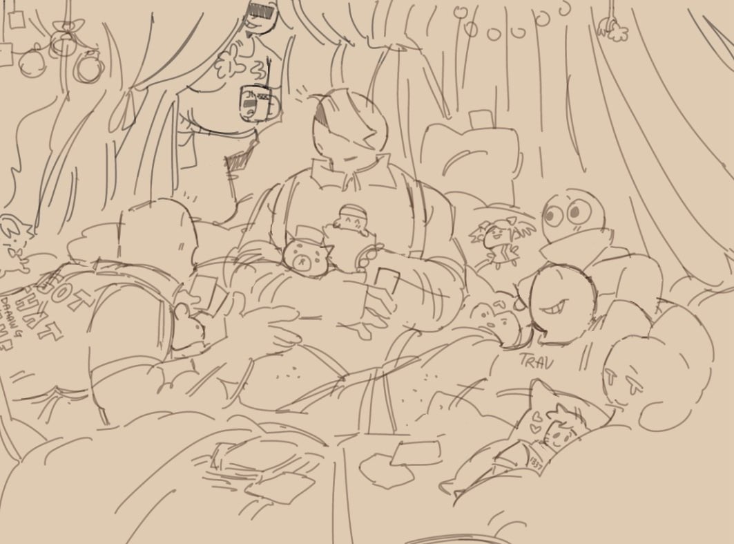 WackePack's tweet image. What if they had a slumber party and ate cookies and played cards an-💥