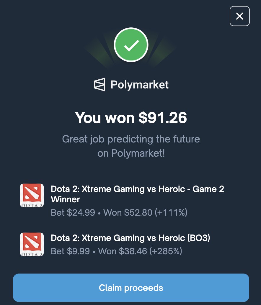 คริแตกอิ่มๆ วันนี้เจอกันอีกครับ <a href="/polymarket/">Polymarket</a>