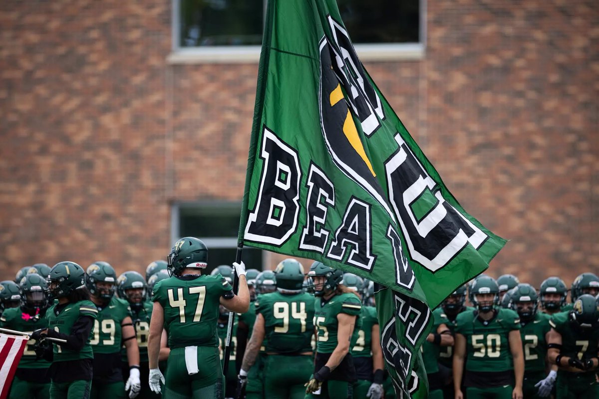 After a great phone call and conversation with <a href="/CoachBolte/">Brent Bolte</a> I am grateful to have received an offer to Bemidji State University!
<a href="/BSUBeaversFB/">Bemidji State Football</a> <a href="/PrepRedzoneMN/">Prep Redzone Minnesota</a> <a href="/OJW_Scouting/">Oliver James West</a> <a href="/CoachA35/">Coach Anzevino</a>