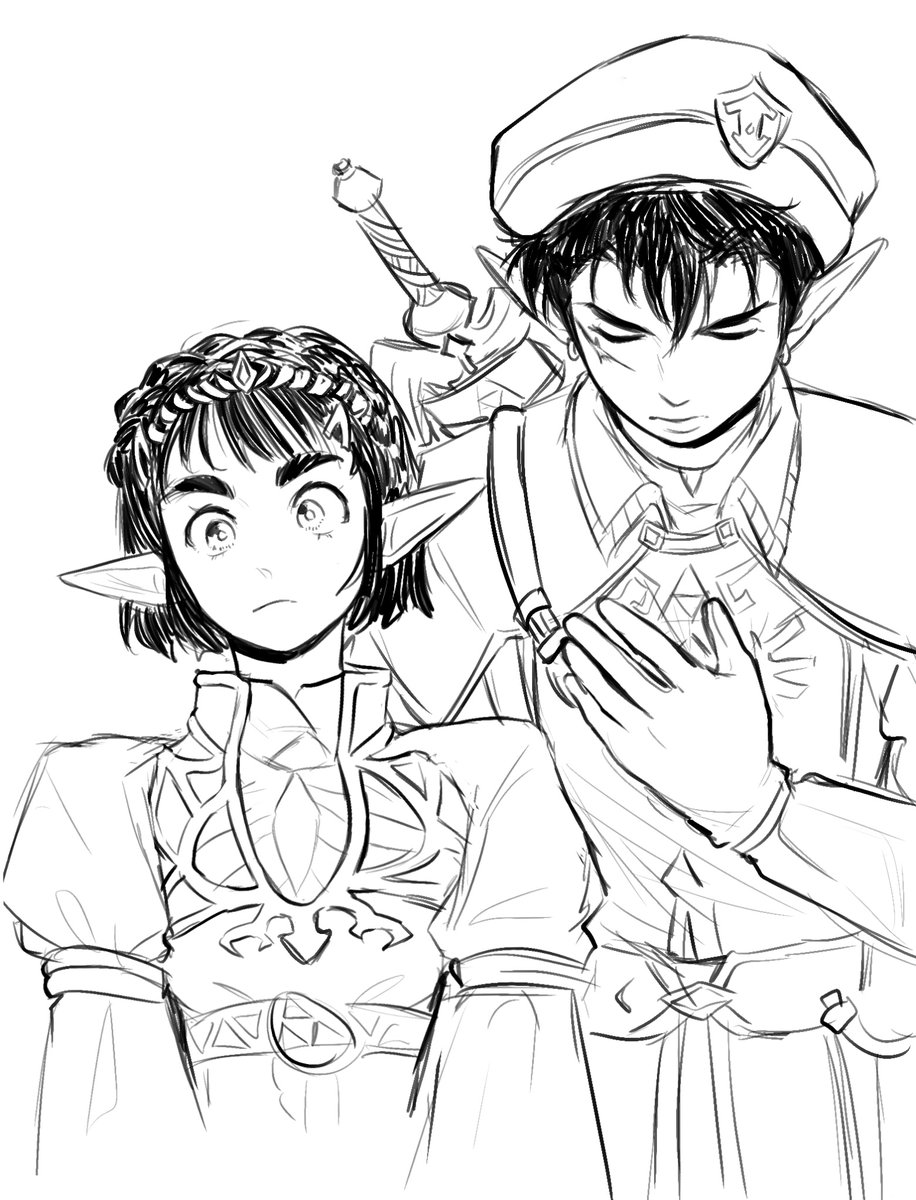 A princess and her (black) knight 

EEKKKK CHEOLMAE x ZELINK

#aslfua #cheolmae #crossover #zelink