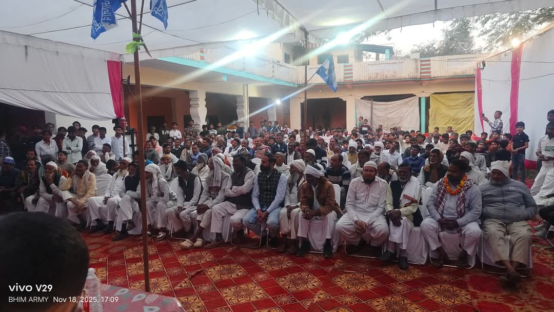 Ravinder_ASPK's tweet image. 26 नवम्बर की रैली होगी ऐतिहासिक मीरापुर विधानसभा के तीसा गांव में जनसंपर्क