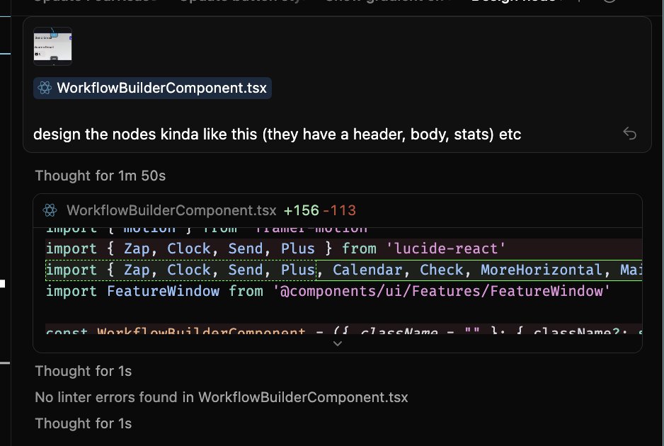 오늘 제가 Gemini에서 발견한 메타는 UI의 스크린샷을 찍고 Tailwind CSS와 일부 SVG를 사용하여 낮은 충실도 버전을 재생성하는 데 매우 유용하다는 것입니다.

 예를 들어, 단 한 번의 프롬프트로 엄