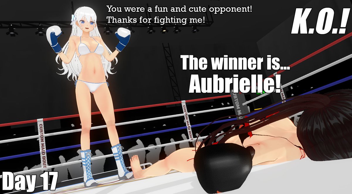 Day 17 is here and with it comes a very stunning Aubrielle from <a href="/ReynandoTa87091/">Reynando Taufani</a> !