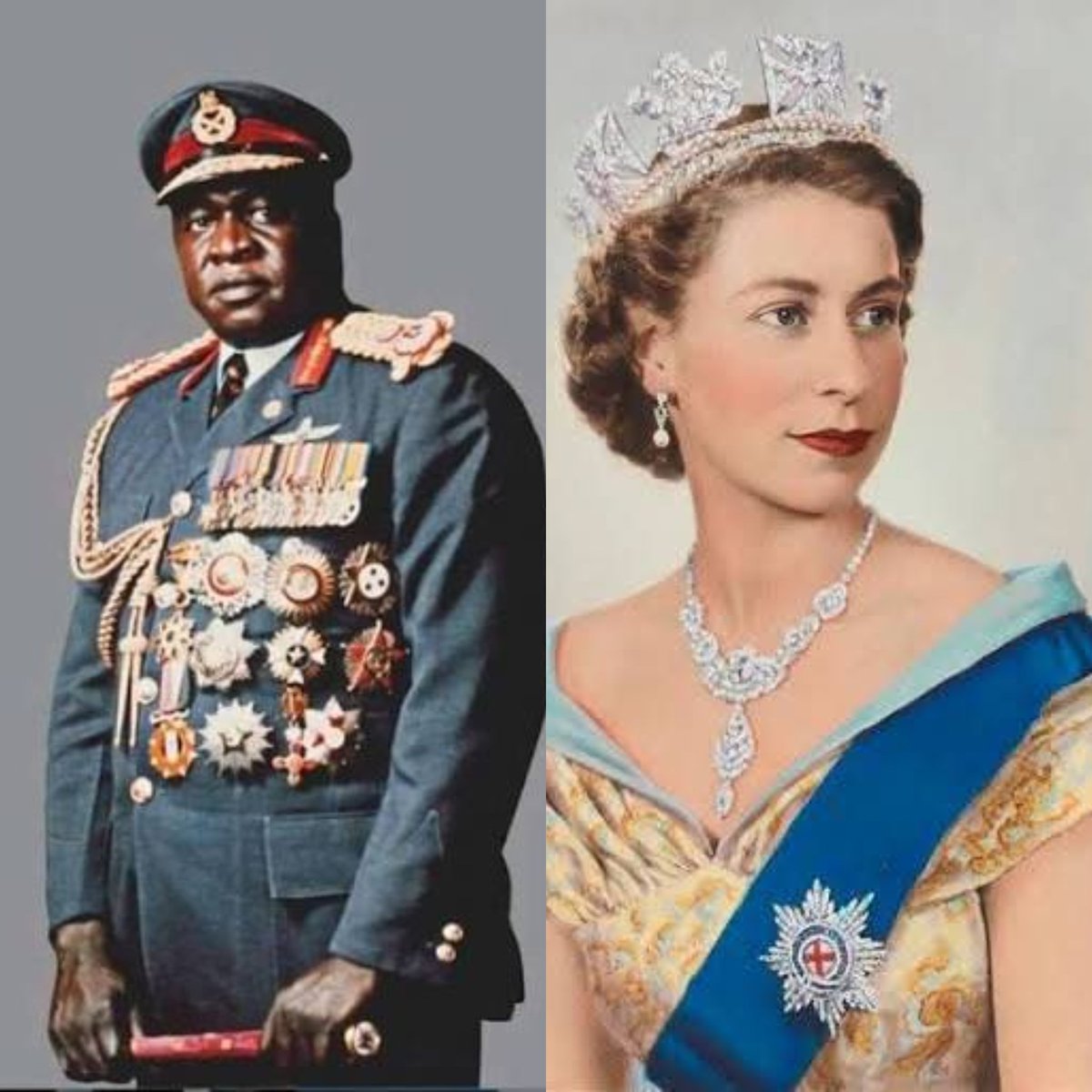 The late former Ugandan president Idi Amin, used to write love letters to Queen Elizabeth II of England, asking her to be his second wife

And there's you afraid of approaching an average local girl

Why do you shame your ancestors?

Be a man