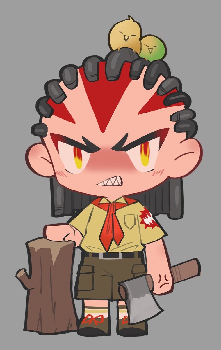 #lilprimarchs Primarchs in kindergarten.
Angron