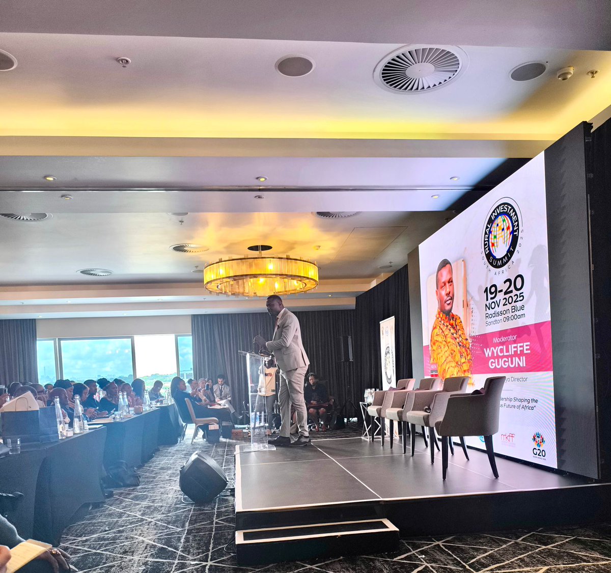 During the Rural Investment Summit in South Africa

One of the key sessions “Effect of Population Bulge on African Youth Success” was led by Wycliffe Guguni, unpacking how Africa’s fast-growing youth population can be transformed into an engine for development 

#KectilKenya