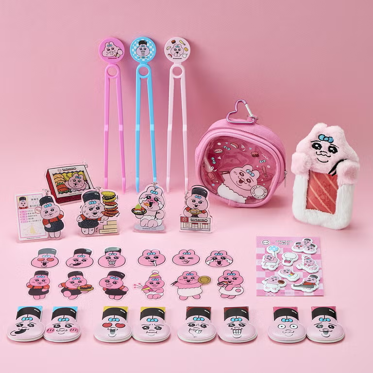 昨日、全てのグッズが発表されましたね！ 私は少なくとも3回はスシロー