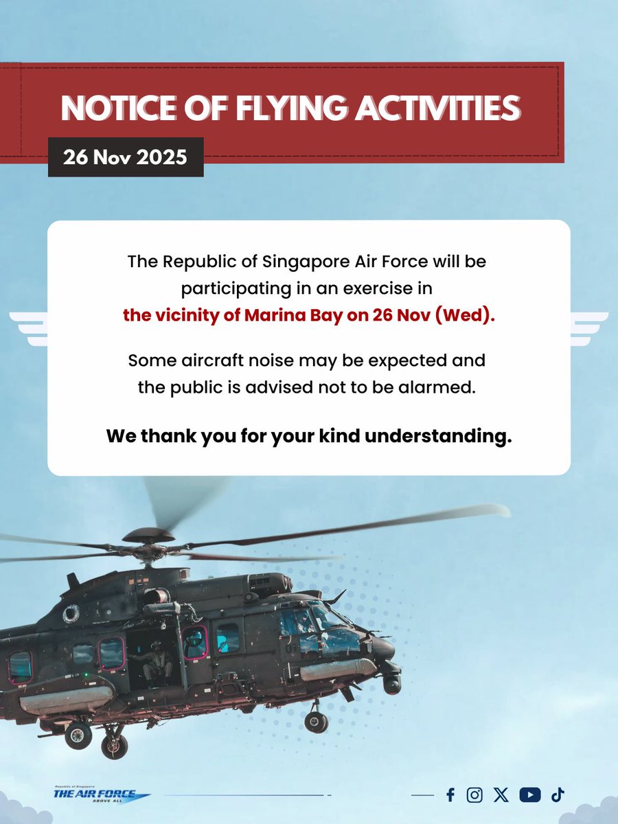 The RSAF tweet media