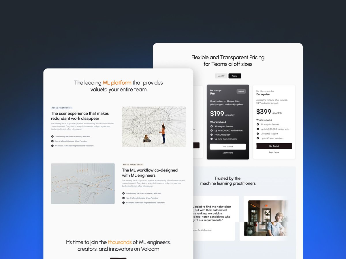 alphadesignglob's tweet image. Free Ai Website

alphadesignglobal.pro/valaam

#AIWebsite #FreeAITools #ArtificialIntelligence #AIDesign #MachineLearning #TechInnovation