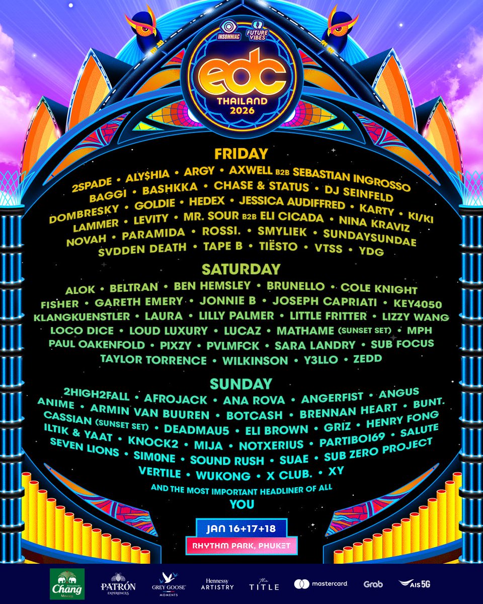 EDC Thailand tweet media