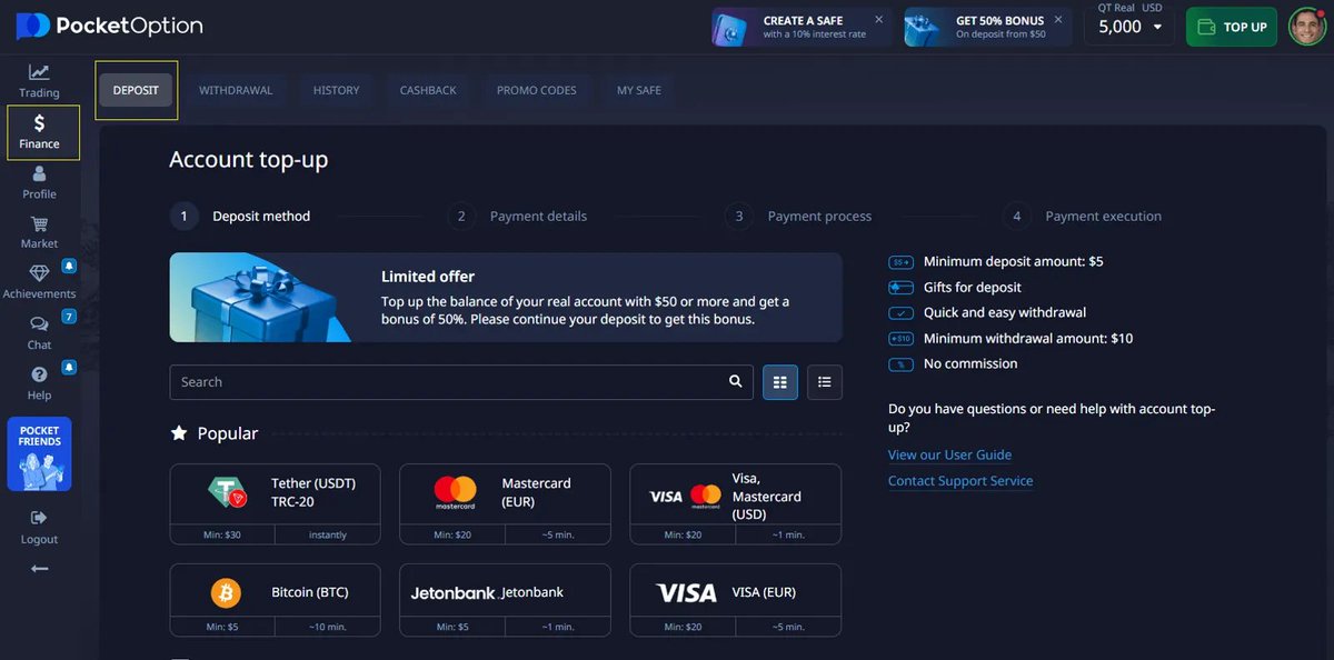 BioptionFi's tweet image. How to Add Money to Pocket Option Complete Instructions 👇👇

pocketoption.com/blog/en/intere…

#binary #binaryoption #binaryoptions #binaryoptiontrading #binaryoptionsstrategy #bestbinaryoptionsbrokers #trading #bestbinary #pocketoption