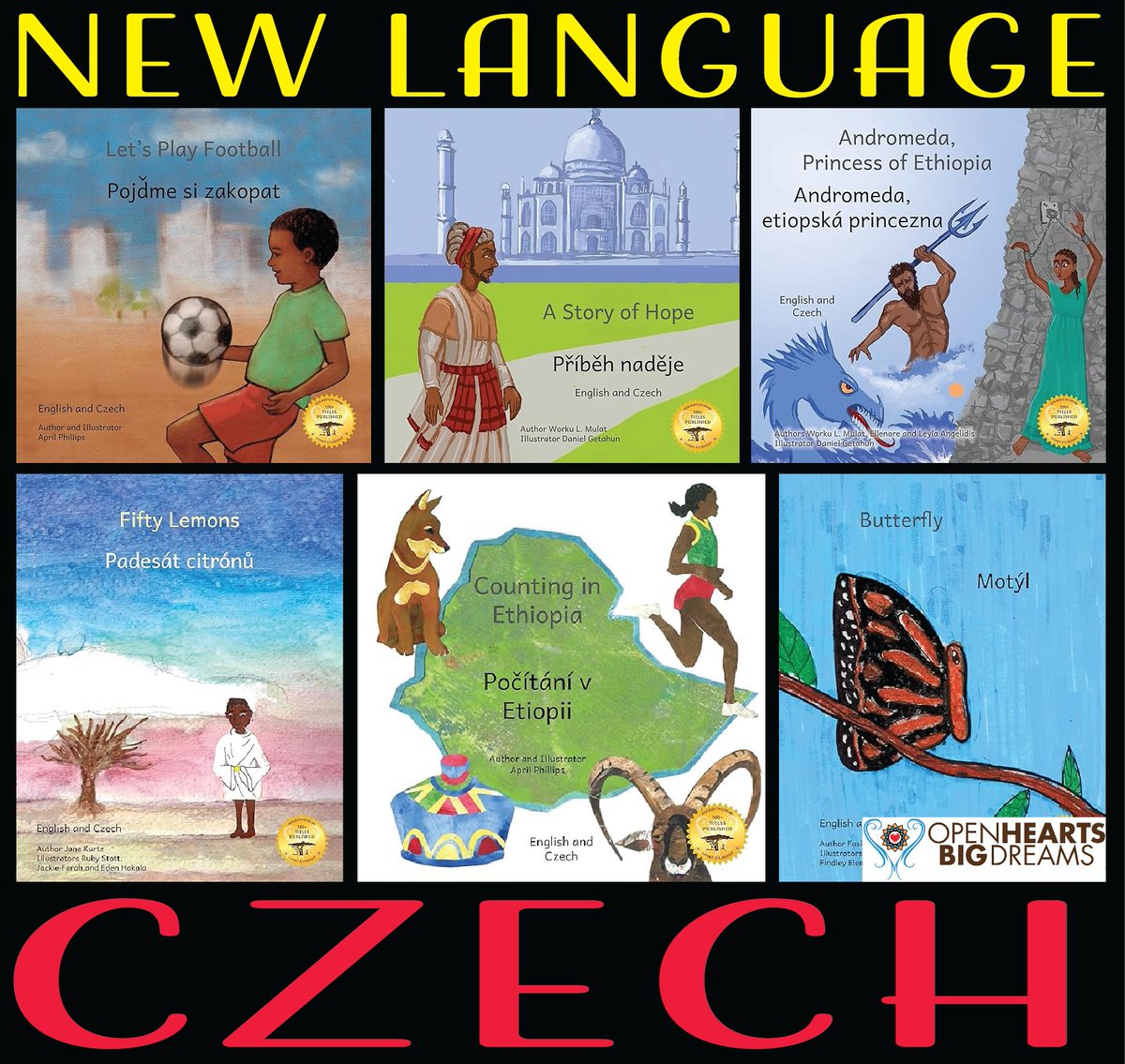 We are proud to offer our books in a new language: Czech! Spoken by over 12 million people, it is a West Slavic language and the official language of the Czech Republic. Thank you to Jiří Kaftan for supporting this translation!
ow.ly/hLHT50XutWN