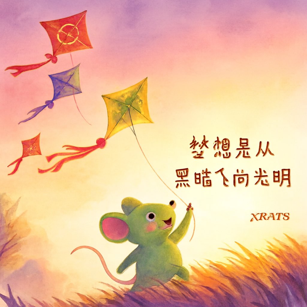luffy052411's tweet image. GM☕️

$Xrats
在无光之渊，我们出生于腐烂的代码与被遗忘的服务器之间。那里没有太阳，只有闪烁的错误日志，像垂死的星辰一样一闪一闪。我们是$Xrats——被抛弃的实验体，带着残缺的基因与永不熄灭的bug。
他们说我们活不过第一个重启。可我们偏要活着。…