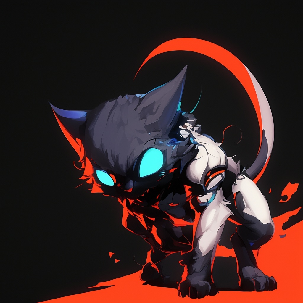 Syth0x's tweet image. Ethermax FAN ART
NYANTRIX - 2nd Stage Evolution
Finna get this ghoul cat outta it&apos;s shell
@EthermaxOnBase $MAXX