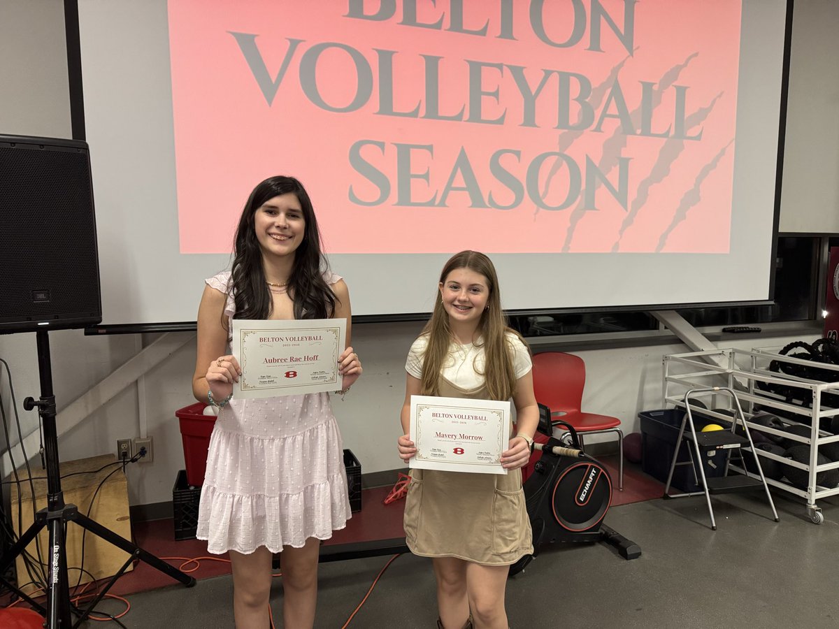 Belton Volleyball tweet media
