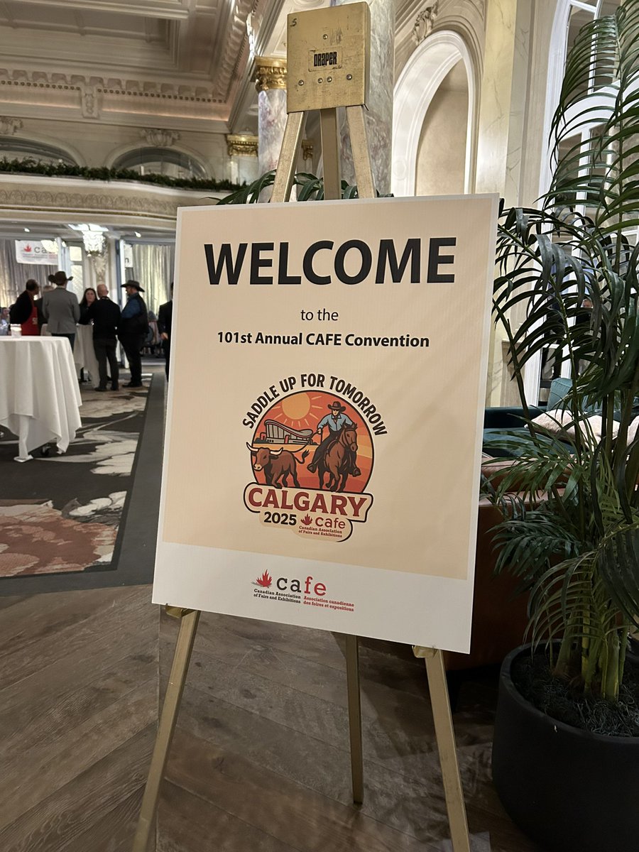 Eric &amp; Elias are representing Spencerville Fair at the CAFE Convention! 🎡🇨🇦

Wishing them a great week of learning, sharing, and big ideas for 2026!