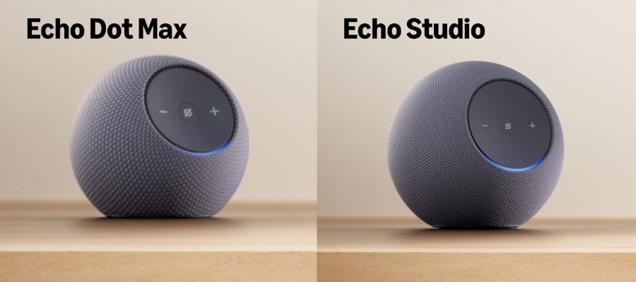 DayTechnology1's tweet image. Amazon drops the new Echo Dot Max and Echo Studio in the US 🇺🇸
Smarter sound, bigger features and better Alexa support 🔊✨

Check all highlights now 👉day-technology.com/amazon-echo-do…

#AmazonEcho
#EchoDotMax
#EchoStudio
#Alexa
#SmartSpeakers
#TechNews
#Gadgets
#SmartHome 
@amazon