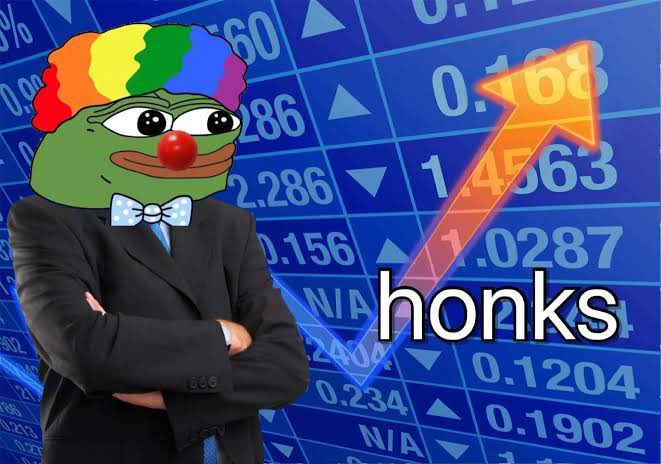 Honklercoin's tweet image. Higher