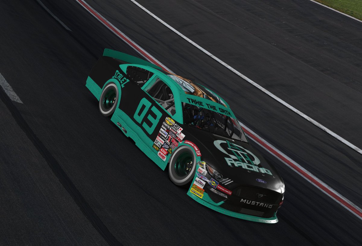 TaketheOathGG's tweet image. First race for Oath Racing in the books. Had an unfortunate crash towards the beginning of the race but @SCALEZttv was able to battle back and secure 9th place! NextGen race tomorrow night! #TakeTheOath