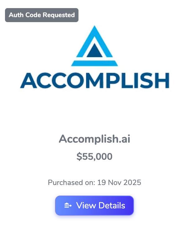 domain's tweet image. Thanks @atomHQ