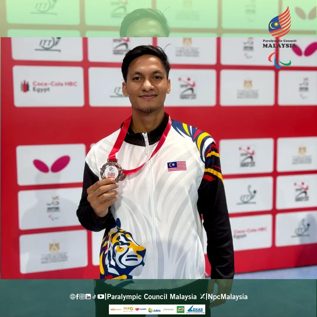 NpcMalaysia's tweet image. Smashing Success for Team Malaysia!

#PCM #ParalympicCouncilMalaysia #MPM #ParaTableTennis #ITTFParaChallenger2025