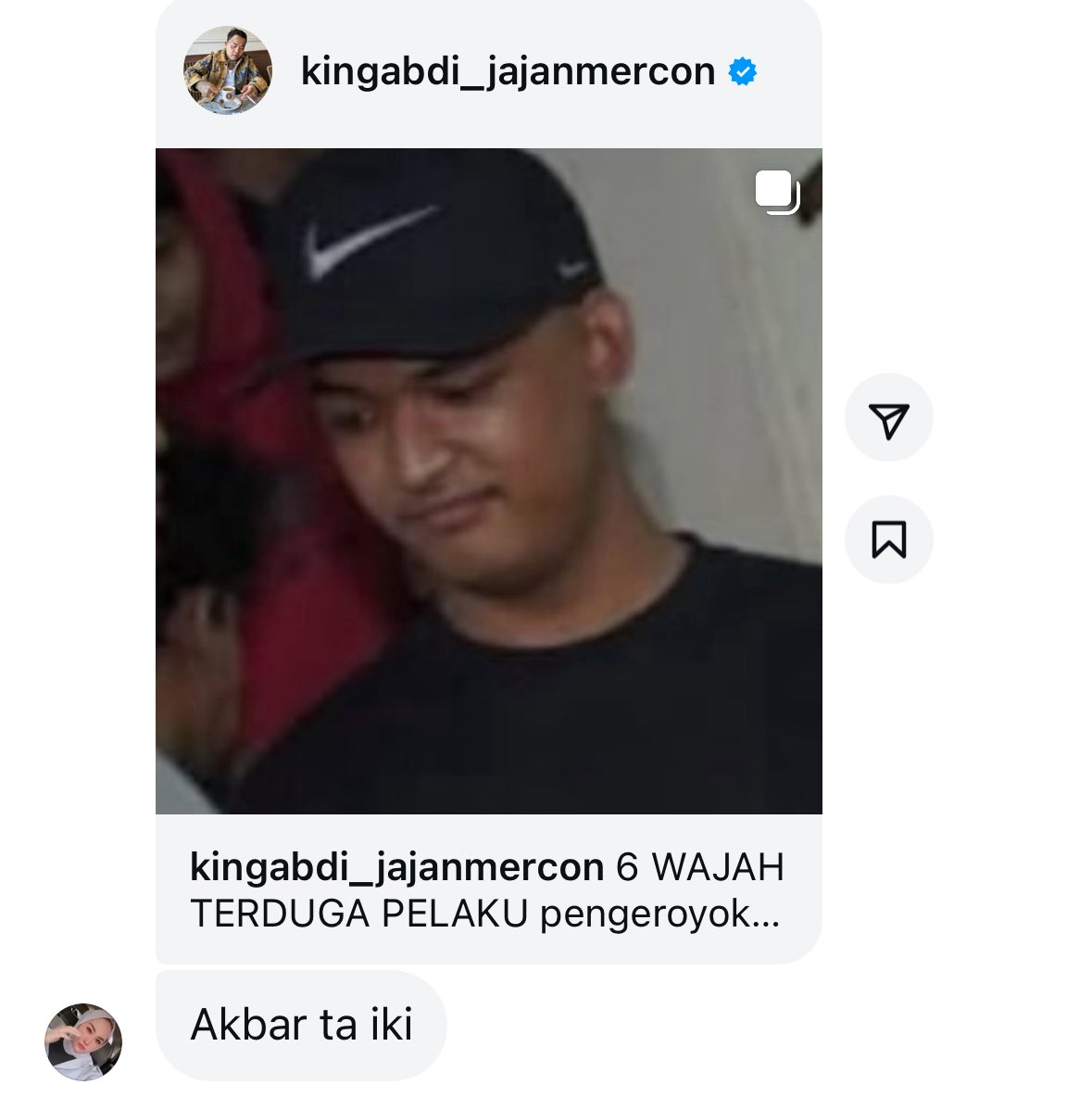 BUKAN YA ANJEEENG 🖕🏻
SUAMIKU GANTENG DAN Alhamdulillah otak nya dipake. Klo ini kan gak