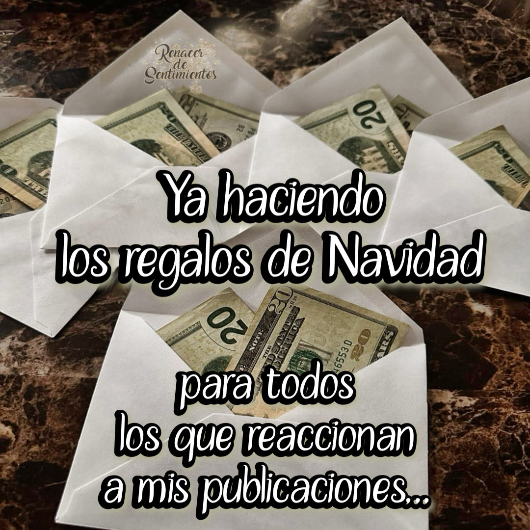 EmmaRenacer's tweet image. Ya preparando los Regalos de Navidad…￼

#RenacerDeSentimientos #BuenHumor #RegalosDeNavidad #Navidad