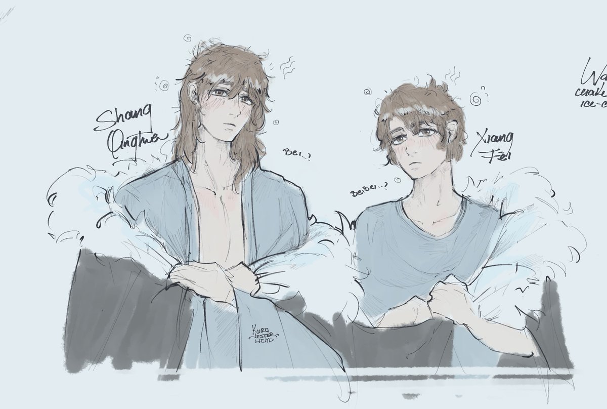 Mobei Jun knew right away that it was his usual sleepy morning Qinghua 

#moshang #svsss