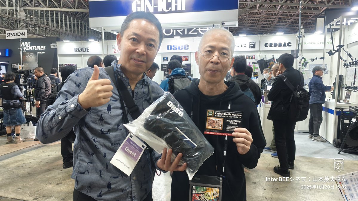 TakuyaKawai's tweet image. OseeのLirenZhu CTOと立ち話！ヒマスタ型の自動スイッチングもいずれマクロをループ設定できるようにするよ！（意訳）と嬉しいお返事！マルチビューはもう自由に最新のファームでそーすを選べるようになったんですね！うれしい！

#osee #GoStream #IntreBEE2025