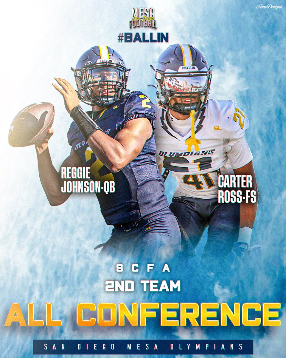 Congratulations Olympians <a href="/J2Reggie/">Reggie Johnson</a> <a href="/Car10terr/">Carter Ross</a> 
#BALLIN 
<a href="/BallCoachGW/">Gary Watkins Jr</a> <a href="/PrezHands/">Ashanti Hands, Ed.D.</a> <a href="/DrRyanShumaker/">Dr. Ryan Shumaker</a> <a href="/sdmesaathletics/">SD Mesa Athletics</a> <a href="/EC_Preps_SD/">EC Preps</a> <a href="/sdfootball/">SDFN Ray</a> <a href="/JUCOFFrenzy/">JUCO Football Frenzy</a> <a href="/jucomadefb/">jucomadefootball</a> <a href="/CoachAGoodwin/">Coach Anuyell Goodwin</a> <a href="/CoachRosserJr/">Marcus Rosser Jr. 💫</a> <a href="/PeoplsProfessor/">Shawn Pomatto M.S., M.Ed.</a>