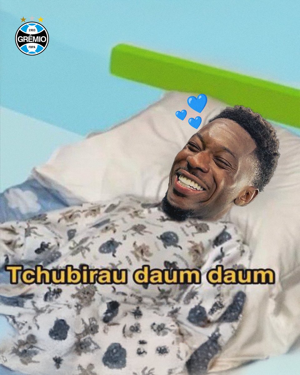 Todo gremista quando encostar a cabeça no travesseiro hoje. 💙🛏️😴
UM EXCELENTE FERIADO, TRICOLORES!

#GRExVAS #Brasileirão2025