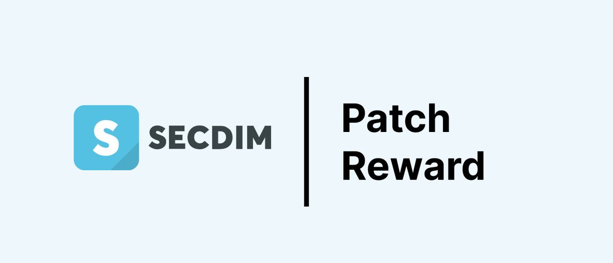 secdim's tweet image. We just launched the SecDim Patch Reward System.

Review patches, give feedback, level up your skills, and earn bonus score.

A new community-driven way to grow as a security-minded developer.

Check it out:

👉 secdim.com/news/secdim-pa…

#appsec #securecoding #programming