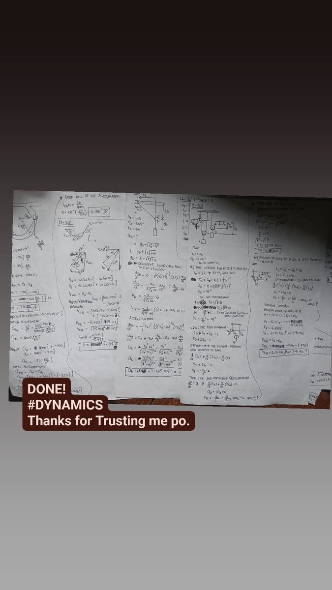 YiMaster26365's tweet image. Delivering accurate and verified solutions for complex #DYNAMICS problems. Thank you to my client for trusting my expertise. 🛠️