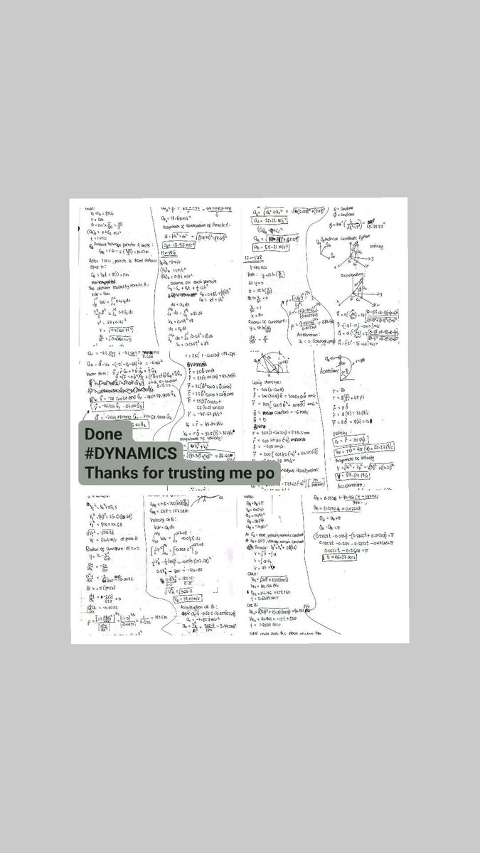 YiMaster26365's tweet image. Another challenging set of #DYNAMICS problems solved and delivered. Ready for the next one. 👍