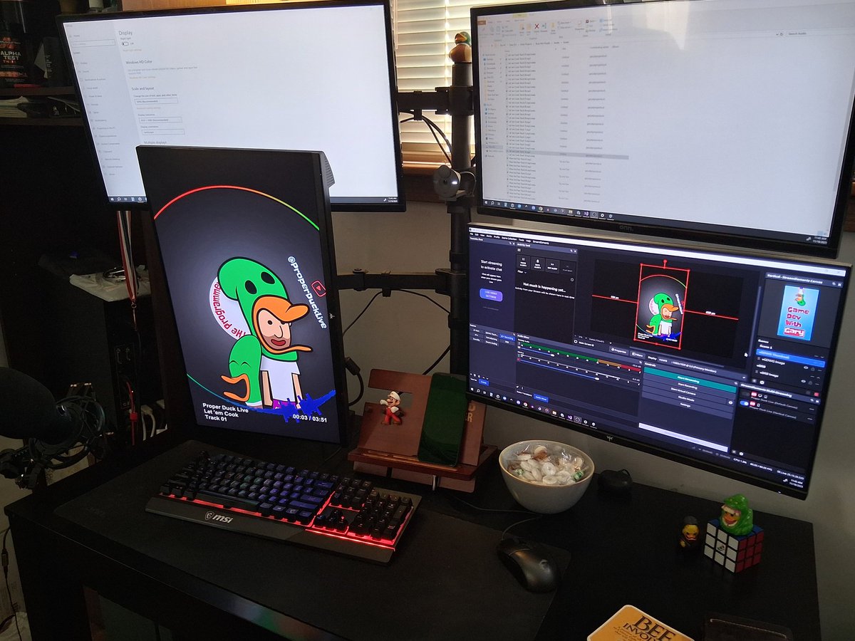 ProperDuckGames's tweet image. Cooking.