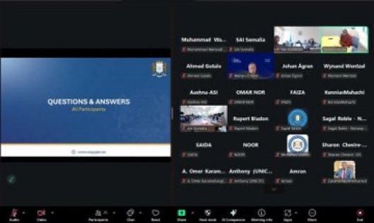 Auditor General <a href="/AIGutale/">Ahmed Isse Gutale</a> yesterday chaired a virtual OAGS Development Partners Meeting, outlining 2025 progress, key challenges, and priorities for 2026 as directors and advisors delivered their updates. Development partners welcomed the insights before DAG Mukhtar M. Abukar